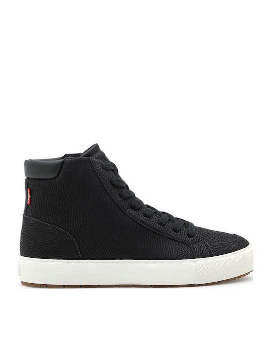 Levi's Woodward Herren Stiefel Schwarz