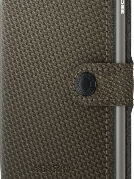 Secrid Miniwallet Carbon Δερμάτινο Ανδρικό Πορτ...