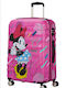 American Tourister Minnie Future Pop Παιδική Μεσαία Βαλίτσα Ταξιδίου Σκληρή Πολύχρωμη με 4 Ρόδες Ύψους 67εκ.