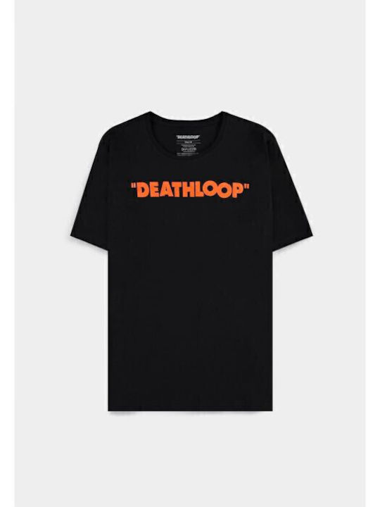Difuzed Deathloop T-shirt Μαύρο