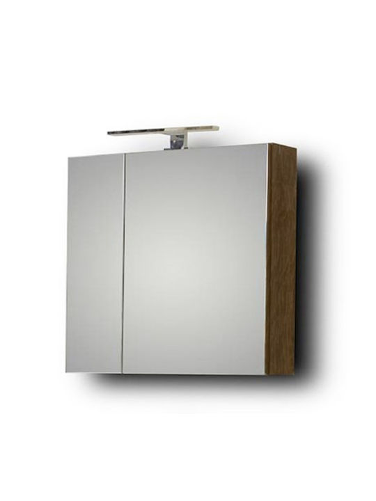 Martin Omega 75 Rectangular Bathroom Mirror made of Particle Board with Cabinet 74x65cm Berlin