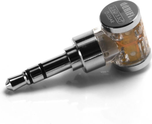 Μετατροπέας 3.5mm male σε 2.5mm female Ασημί 1τμχ DJ35AR