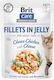 Brit Care Fillets In Jelly Wet Food for Adult Cats in Pouches with Chicken Gluten-Free 85gr