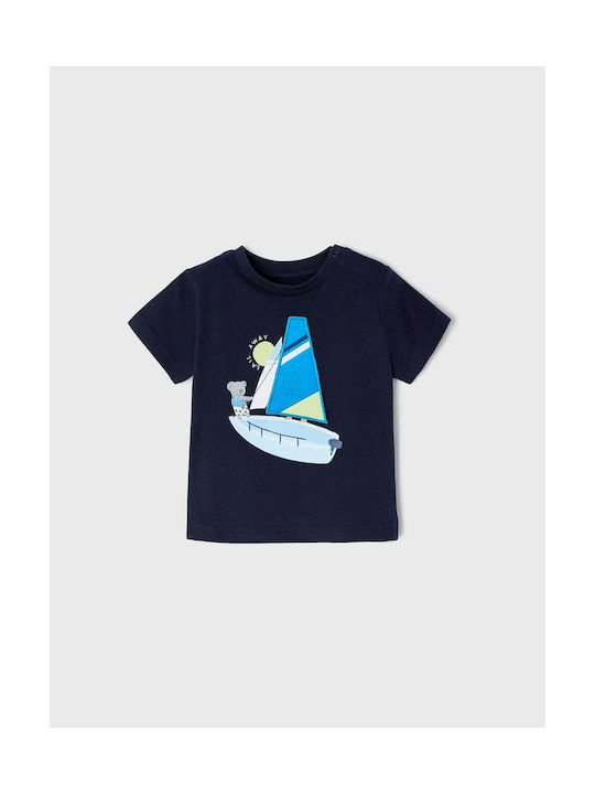 Mayoral Kids T-shirt Navy Blue