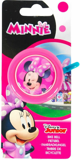 Volare Disney Minnie Bow Tique Clopot de bicicletă pentru copii Roz