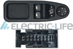 Electric Life Car Mirrors Switch for Citroen Jumpy Fiat Scudo Peugeot Expert Black