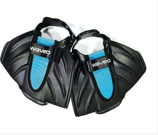 Waveo Waveo Flipper Für Schwimmen Kurz Schwarz-Blau