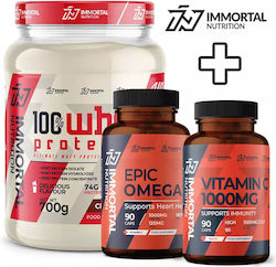 Immortal Nutrition 100% Whey Protein 100% Molke...
