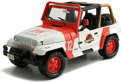 Jada Toys Jurassic World: Jeep Wrangler Όχημα Ρεπλίκα σε Κλίμακα 1:24