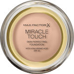 Max Factor Miracle Touch Cream Compact Make Up 75 Rose Ivory 11.5gr