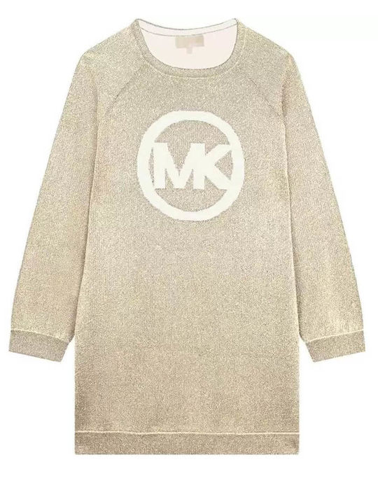 Kinderkleid Langärmelig Gold