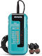 Aiwa R-22TQ Radio de buzunar Cu baterie Turquoise