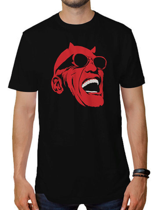 Sol's Ray Charles - Hit The Road Jack T-shirt Black Cotton KTS6206K