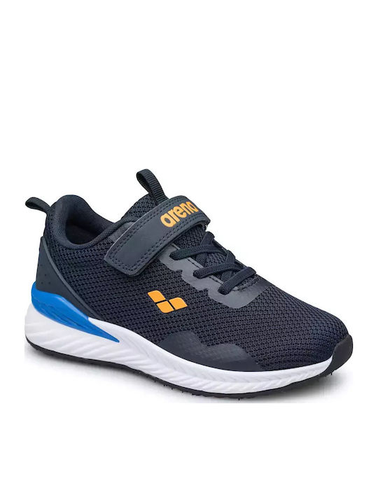 Παιδικά Sneakers με Σκρατς Navy Μπλε