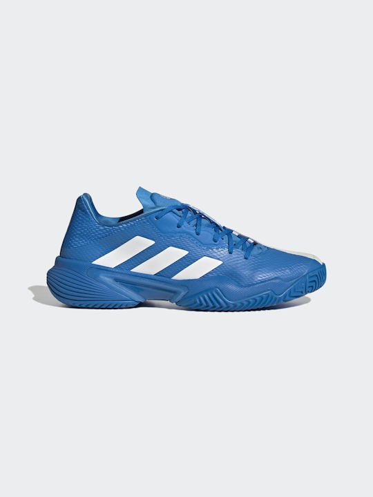 Adidas Barricade Ανδρικά Παπούτσια Τένις για Χωμάτινα Γήπεδα Blue Rush / Cloud White
