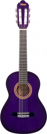 Valencia Klassisch Gitarre 1/4 VC101 Purple Sunburst
