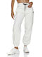 Bodymove Damen-Sweatpants Jogger Weiß