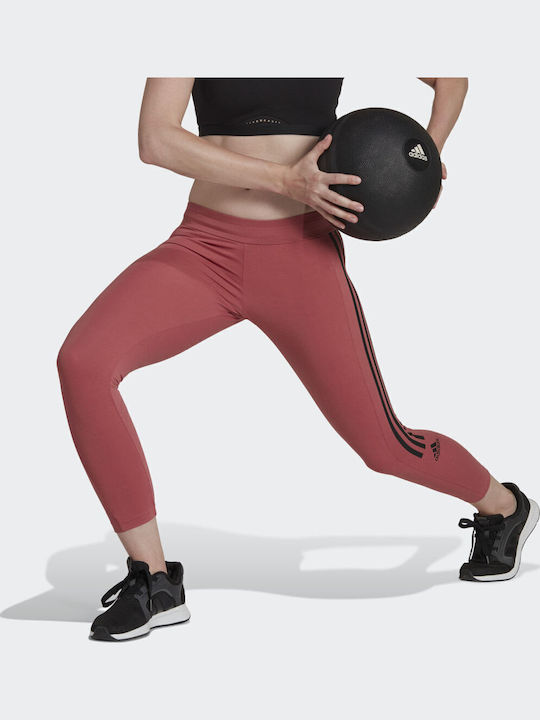 Designed to Move Training Damen Gekürztes Leggings Formendefinition Wonder Rot