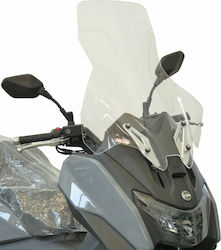 Fabbri Vizieră transparentă motocicletă pentru Sym Maxsym 400 3410/E-X