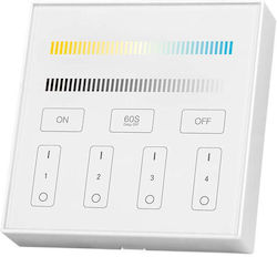 V-TAC Wireless Touch Controller Wi-Fi Wall Mounted Dimmer 2916