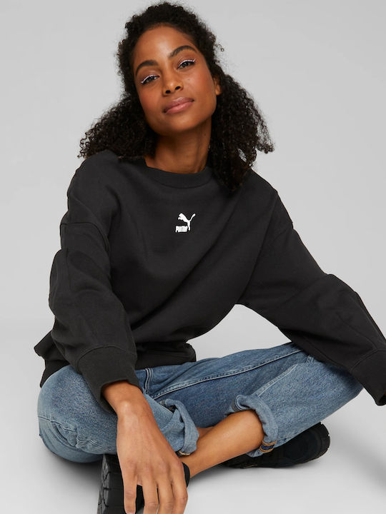 Puma Women's Long Sweatshirt Black