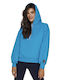 Bodymove Women's Hooded Sweatshirt Turquoise