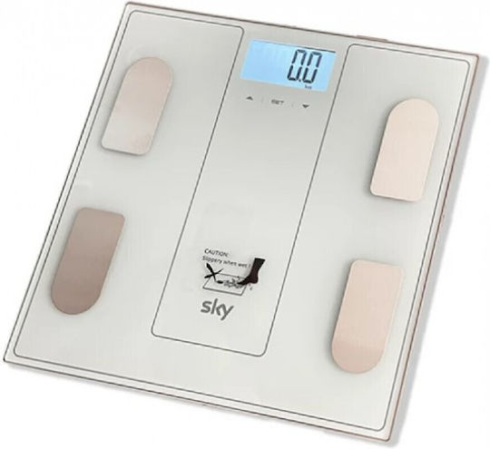 Cerul Cantar Digital De Baie 150kg Argintiu EF813H