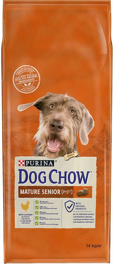 Dog Chow Mature Senior 7+ 14kg Ξηρά Τροφή για Ηλικιωμένους Σκύλους με Κοτόπουλο