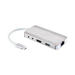 MSI USB-C Docking Station cu HDMI 4K Ethernet Argint (S53-0400210-V33)