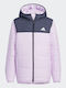 Kids' Sports Jacket Short with Hood Lilac