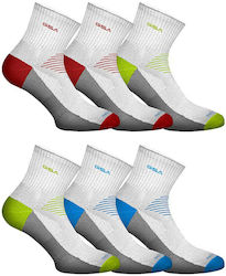 GSA Hydro+ 6406 Athletic Socks White 6 Pairs