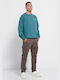 Trousers Cargo Elastic in Regular Fit Old Grey