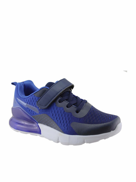 Kids Sneakers with Scratch Blue