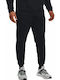 Sweatpants Glossy with Elastic Black