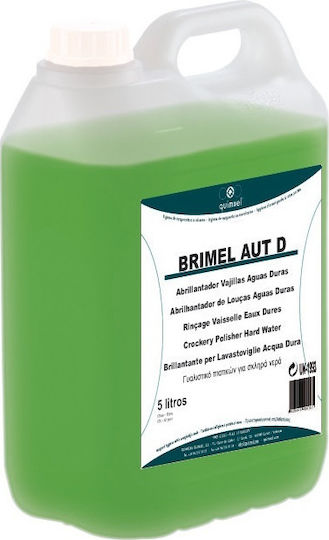 Quimxel Brimel Aut D Επαγγελματικό Υγρό Λαμπρυντικό Πλυντηρίου Πιάτων 5lt 0040016