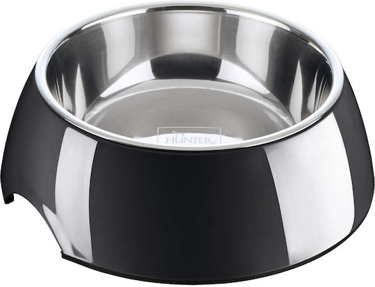 Hunter Stainless Steel Bowl Food for Dog & Cat 700ml 22cm in Black Color