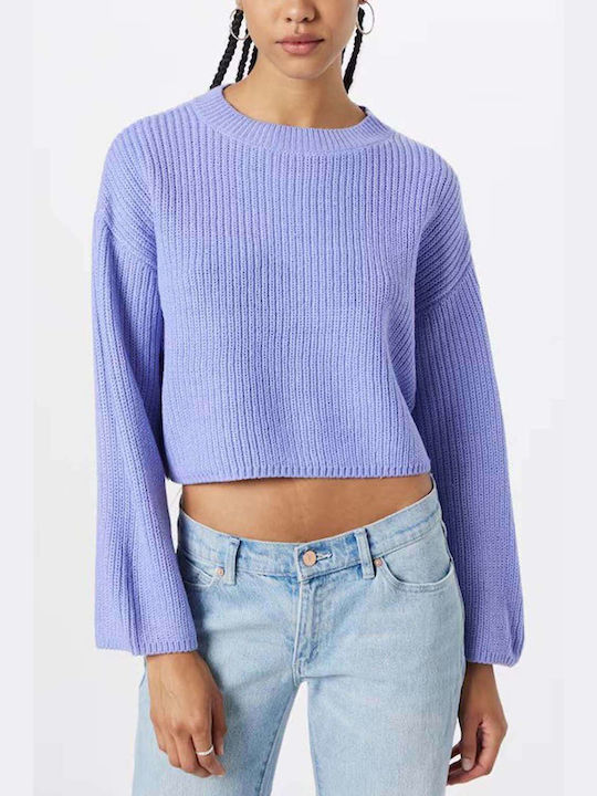Vero Moda Women's Long Sleeve Pullover Violet