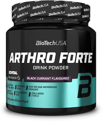 Biotech USA Arthro Forte Drink Powder Supplement for Joint Health 340gr Black Currant