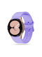 Tech-Protect Iconband Strap Silicone Purple (Galaxy Watch4 / Watch5 / Watch5 Pro) TPRIBSW5V