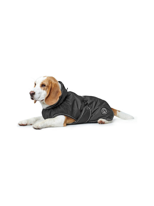 Hunter Norton 360 Uppsala Hundemantel Wasserdicht Schwarz mit Rückenlänge 60 cm.