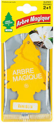Lampa Αρωματική Καρτέλα Κρεμαστή Αυτοκινήτου Arbre Magique Tris Βανίλια 3τμχ