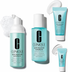 Clinique Men's / Women's Cosmetic Set Anti Blemish Basics Suitable for All Skin Types with Lotion 128ml