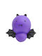 Natural World Plastic Dog Toy With Sound 9.8cm Purple 1 Piece