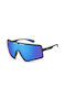 Polaroid Sonnenbrillen mit Schwarz Rahmen und Blau Polarisiert Linse PLD7045/S FLL5X
