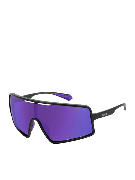 Polaroid Unisex Sunglasses with Black Plastic F...