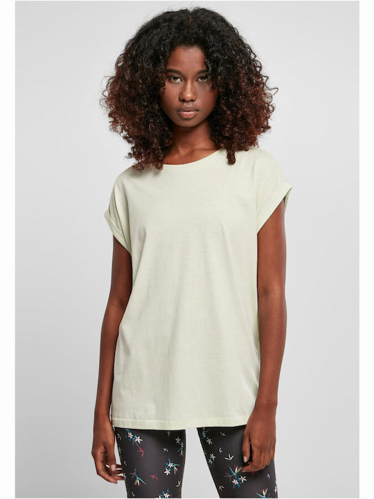 Urban Classics Women's T-shirt Light Mint