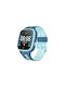 Forever Kinder-Smartwatch Me 2 mit GPS und Kautschuk/Plastikarmband Blau