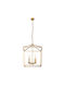 Luma Chandelier Candlestick 4xE14 Gold 40cm 100-01367-20