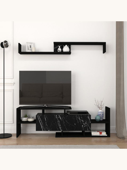 Unitate TV pentru sufragerie Dream Negru L154xA...