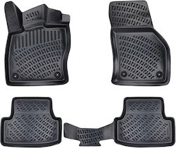 Rizline Set Front and Back 4pcs for Volkswagen Golf 2019 Black